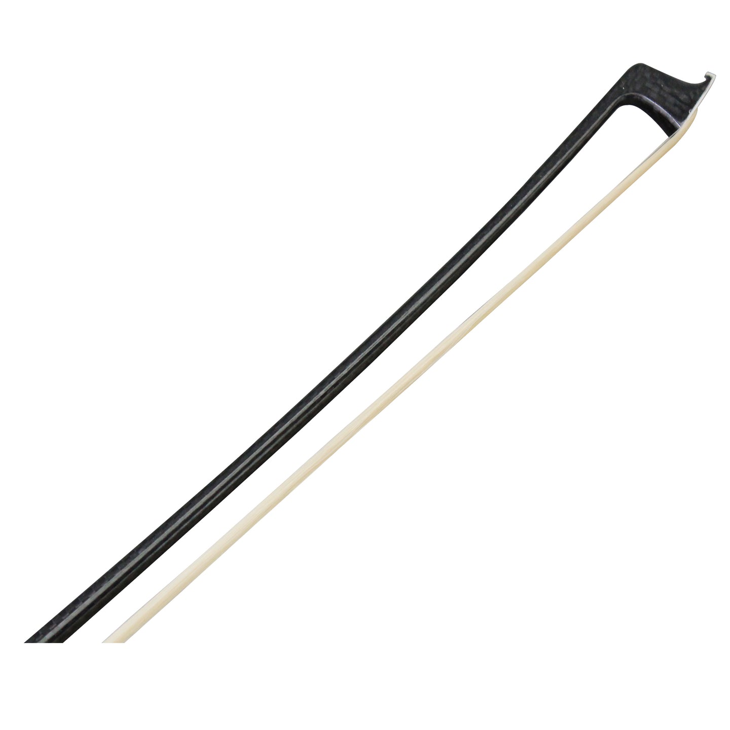 202A black weave carbon fiber viola bow tip