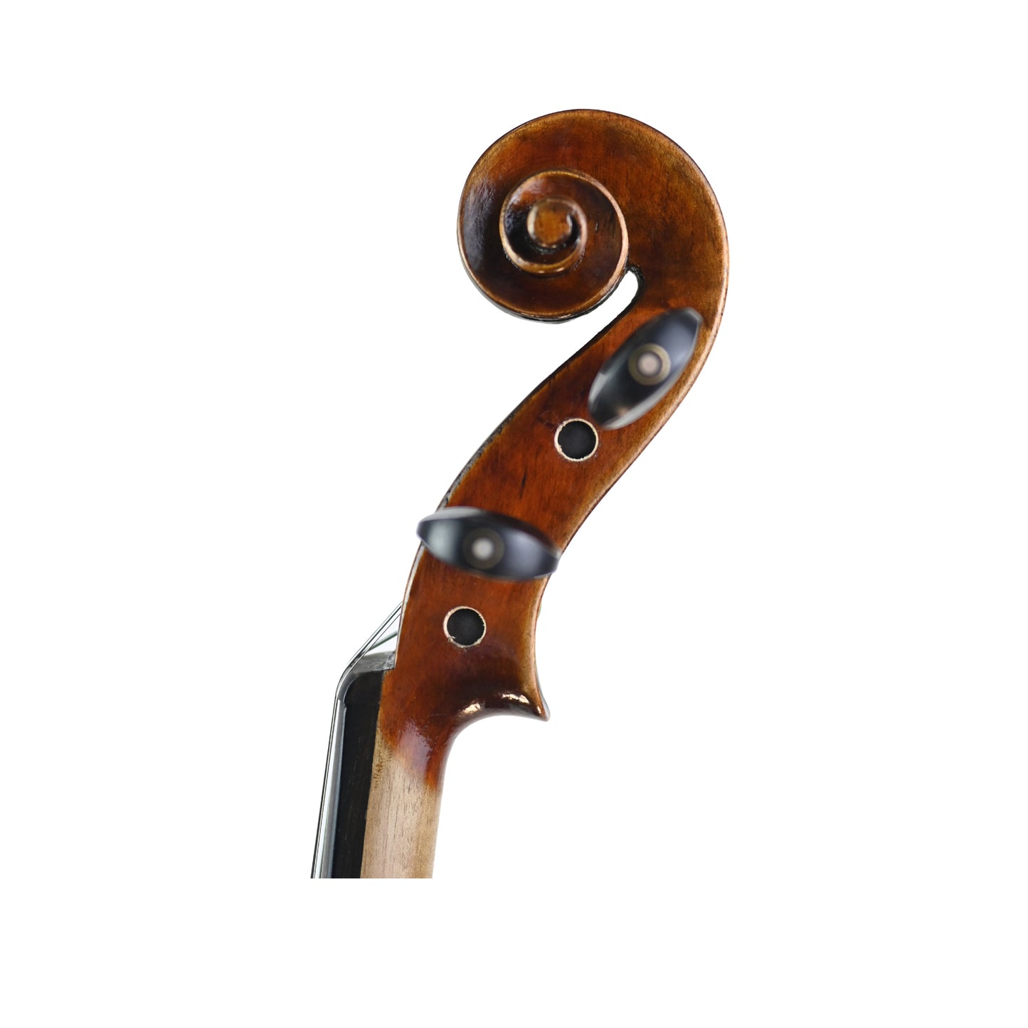 7020 beginner violin left scroll